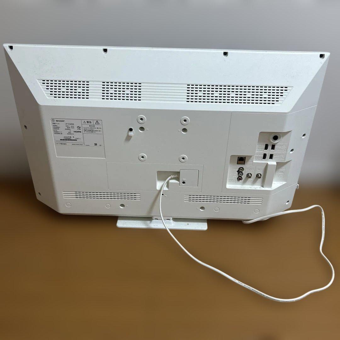SHARP 32インチ液晶テレビ 2T-C32DE HDMIケーブル2本付き！