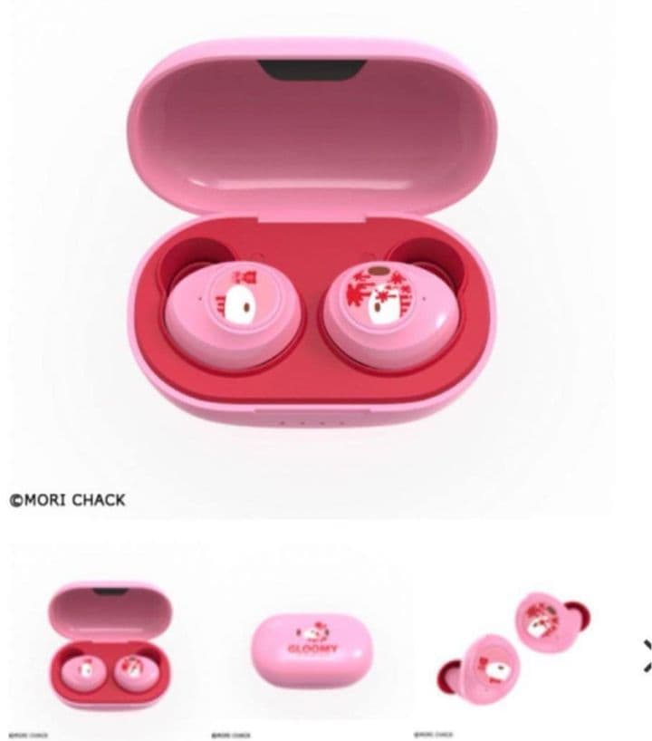グルーミー　D60A ワイヤレスイヤホン 　ブルートゥース　ピンク