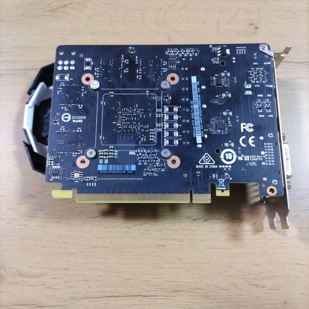 MSI GeForce GTX 1050TI グラフィックボード