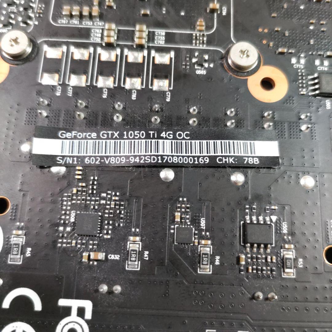 MSI GeForce GTX 1050TI グラフィックボード