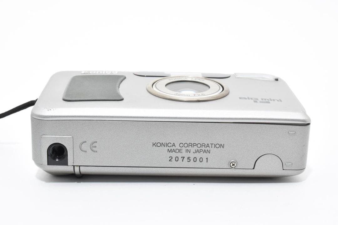 【希少】 Konica コニカ BiG mini F コンパクト フィルムカメラ