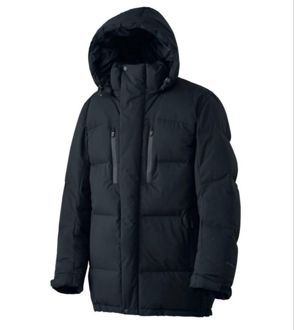 エックスシェルター(R)断熱αプレミアムギガパフダウンコート ブラックL