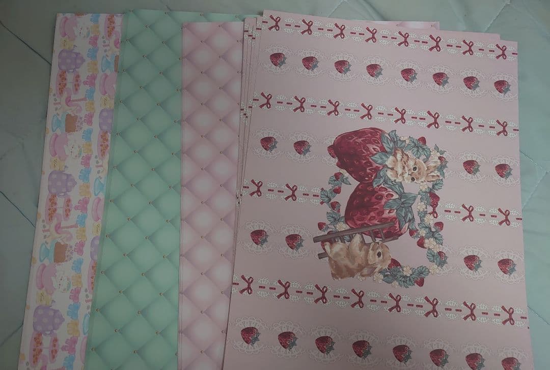 デザインペーパーA4まとめ売り(約1200枚以上)