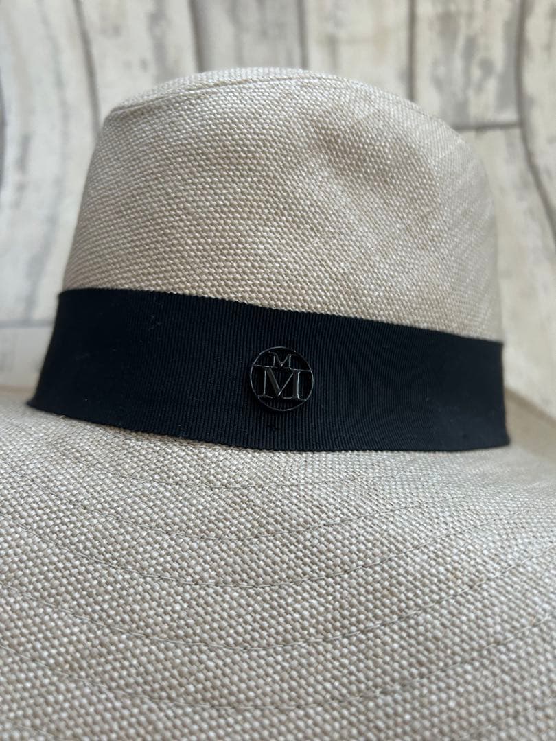 美品　maisonmichel ハット