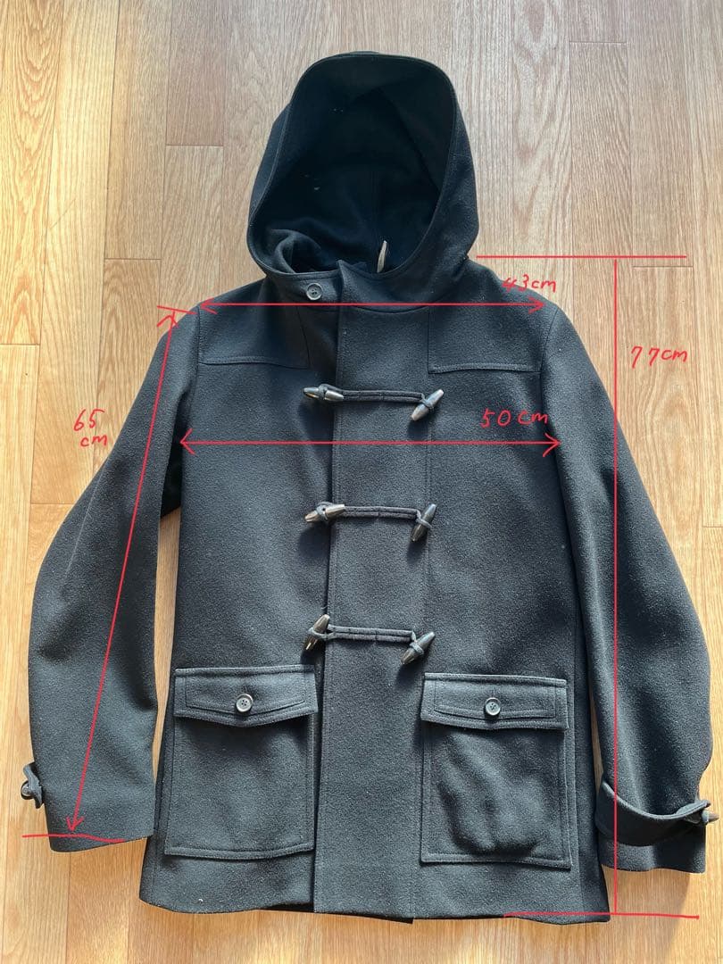 DIOR HOMME ディオールオム ブラック ダッフルコート