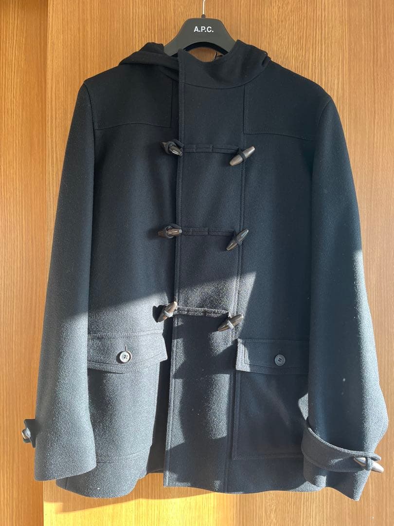 DIOR HOMME ディオールオム ブラック ダッフルコート