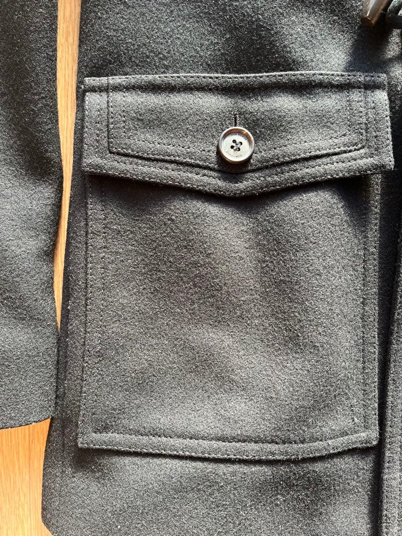 DIOR HOMME ディオールオム ブラック ダッフルコート