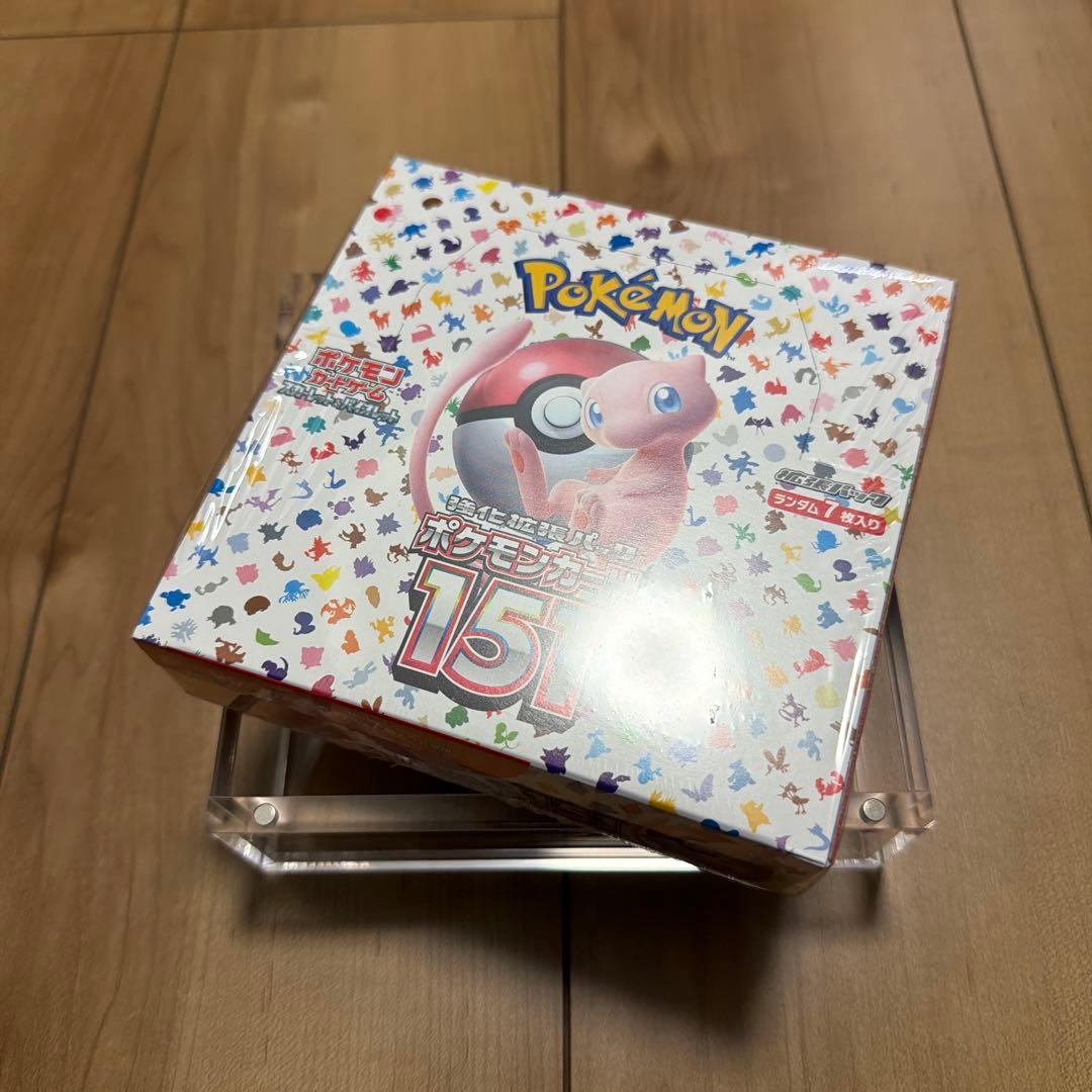 151シュリンク付き box ポケモンカード