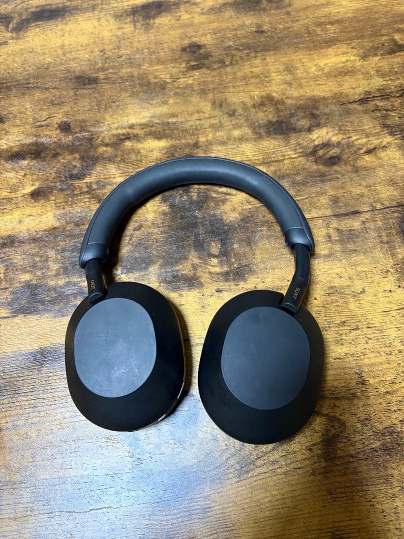 【SONY WH-1000XM5 ブラック】高性能ノイズキャンセリングヘッドホン