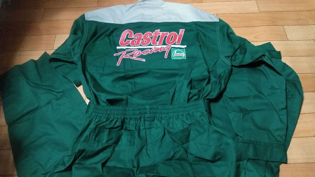 Castrol カストロール つなぎ オールインワン 作業服 ピットスーツ LL