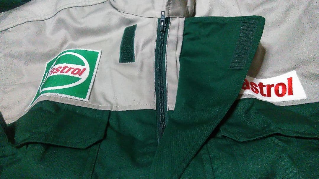 Castrol カストロール つなぎ オールインワン 作業服 ピットスーツ LL