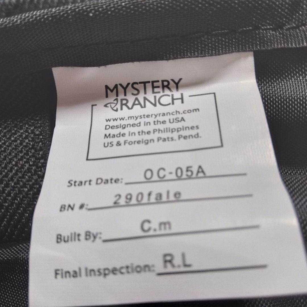 MYSTERY RANCH ブラックバックパック　アーバンアサルト21