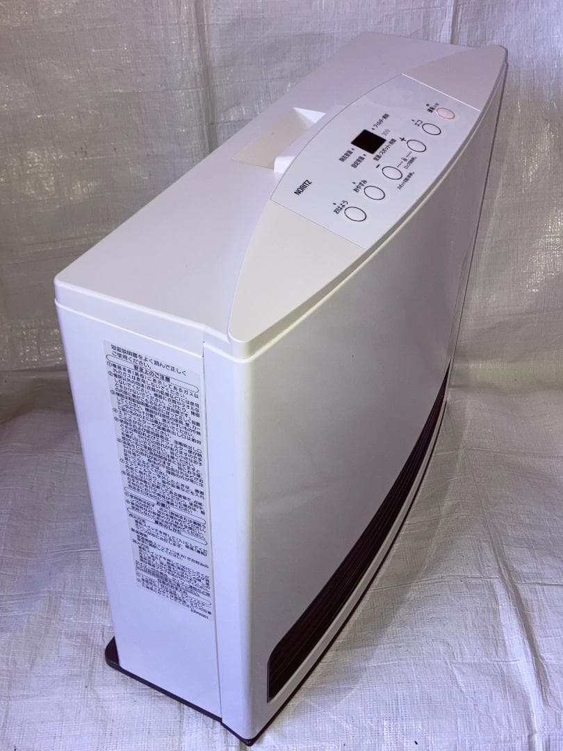 ★美品★LPガス★ノーリツ　ガスファンヒーターGFH-4004S-W5　17年製