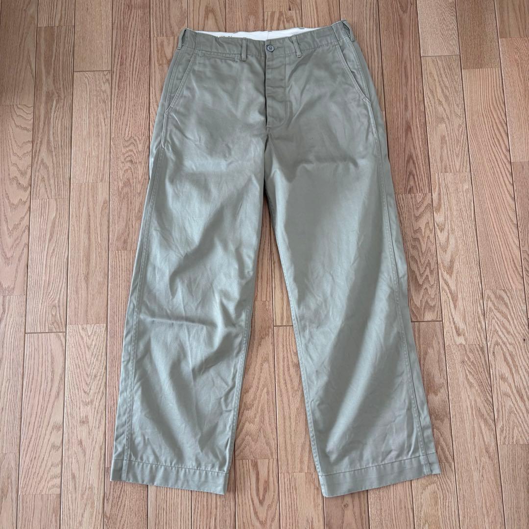 BUZZRICKSON'S バズリクソンズ　チノパン　1942 41カーキ