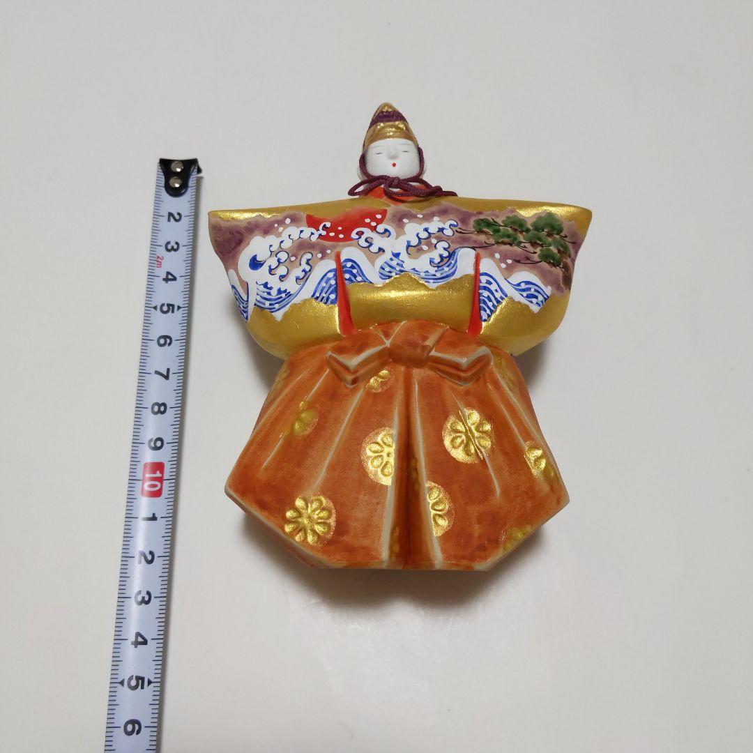 雛人形 佐藤好昭作 筑前博多人形 古典立雛 木箱付