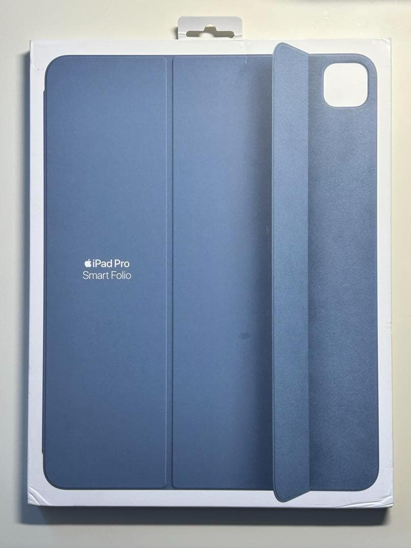 【新品】13インチ iPad Pro用スマートフォリオ・デニム①