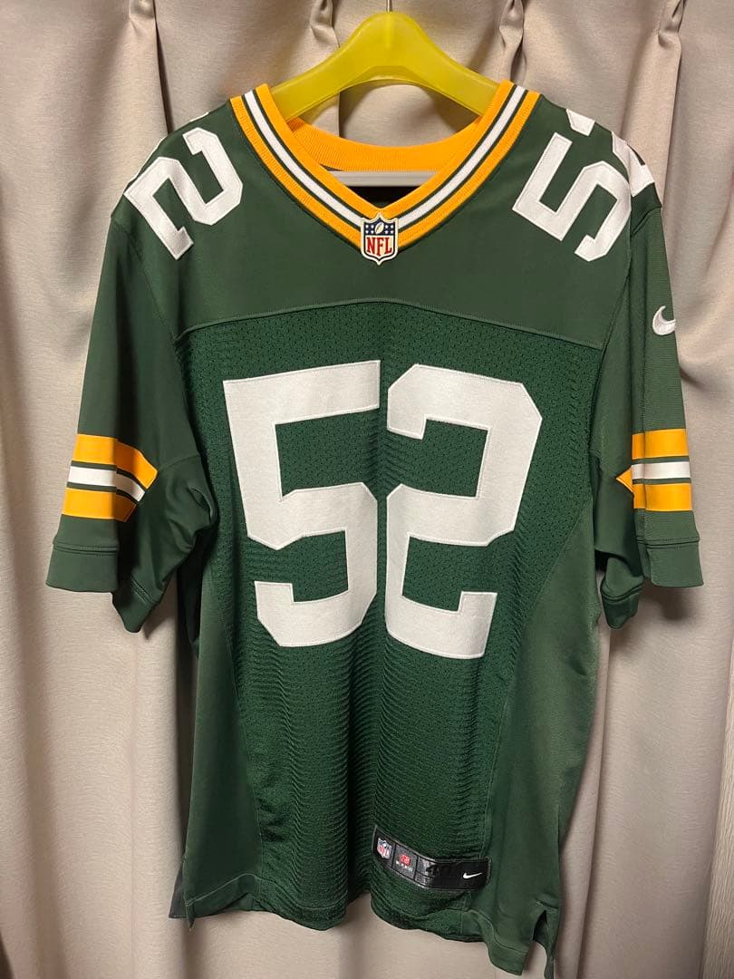 グリーンベイ・パッカーズ クレイ・マシューズ 52番 試合仕様モデル