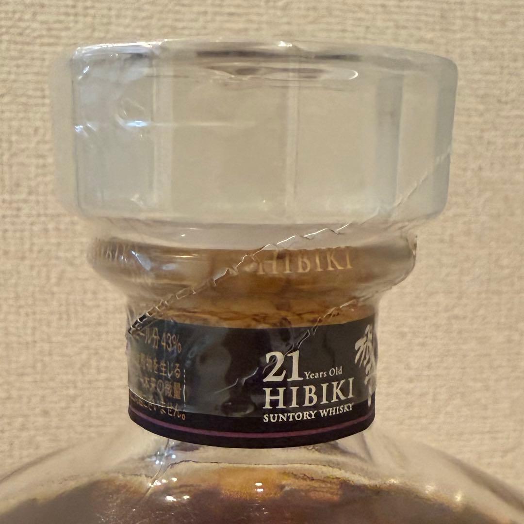 響21年限定意匠ボトル富士風雲図ウイスキーSUNTORYHIBIKIAGED21