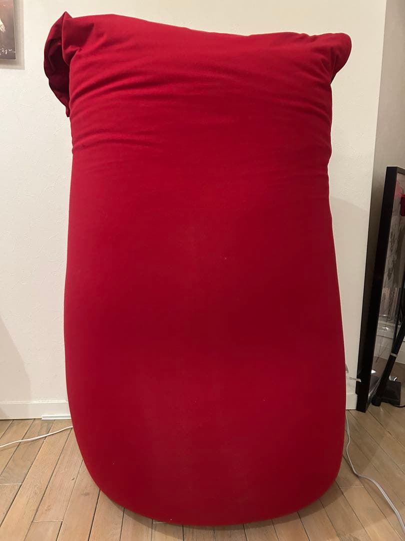 yogiboリクライニングビーズクッション レッド