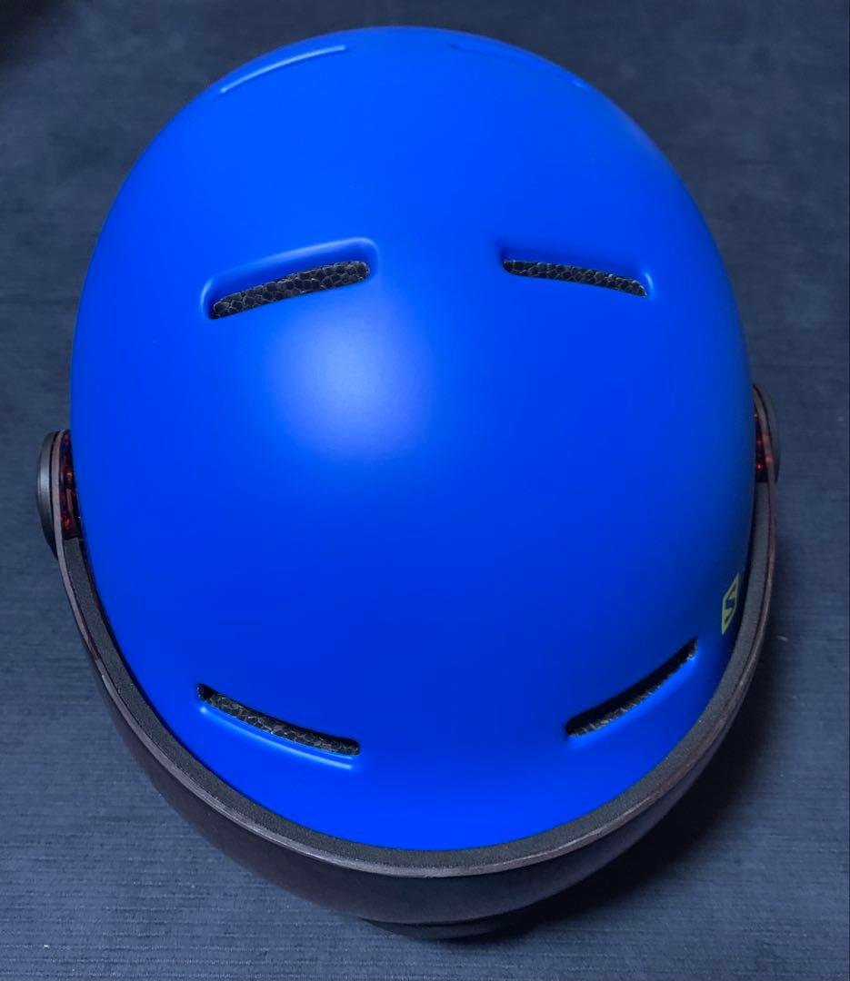 SALOMON ヘルメット キッズS（49〜53cm）使用数回／モリスポ袋付