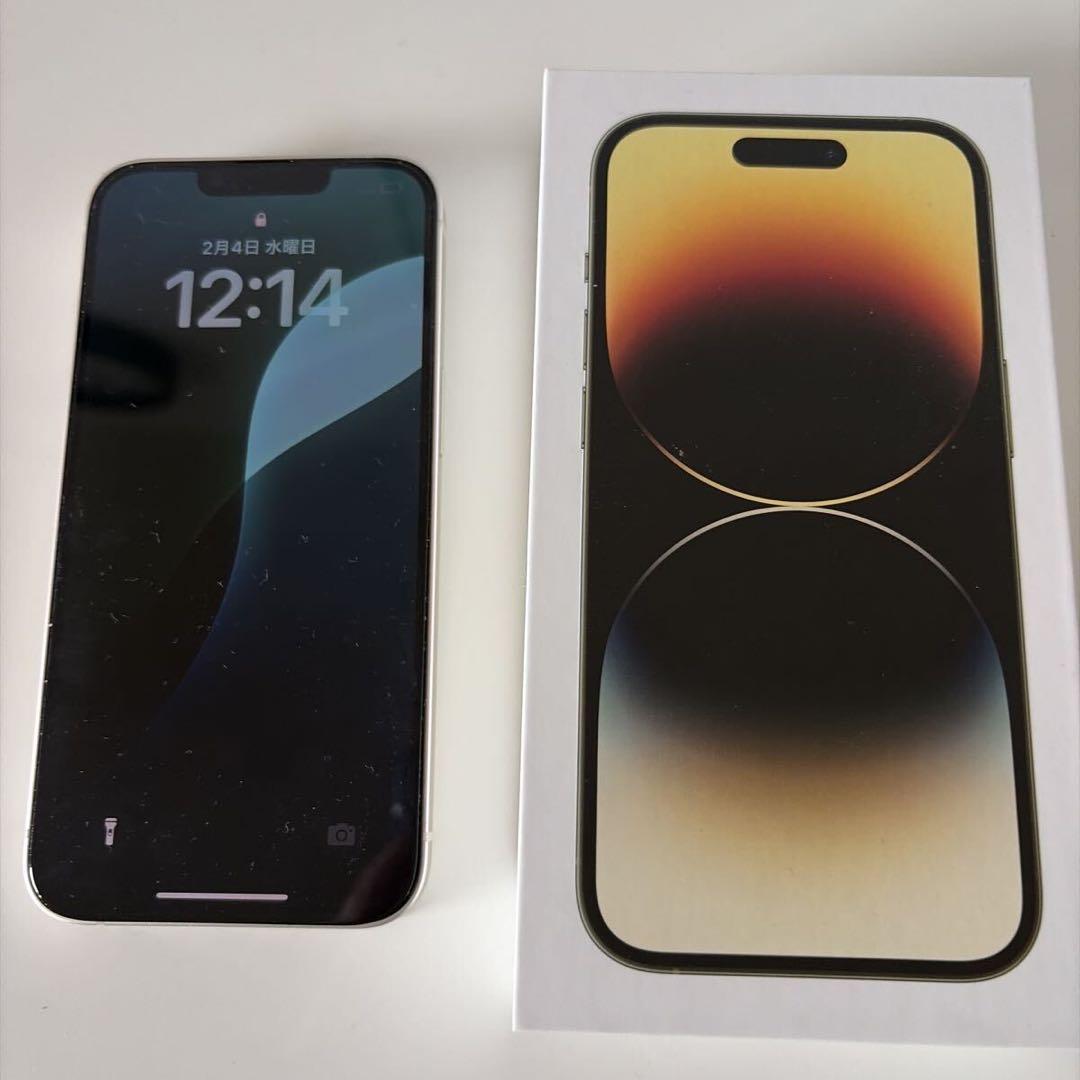 iPhone14 128gb スターライト 本体