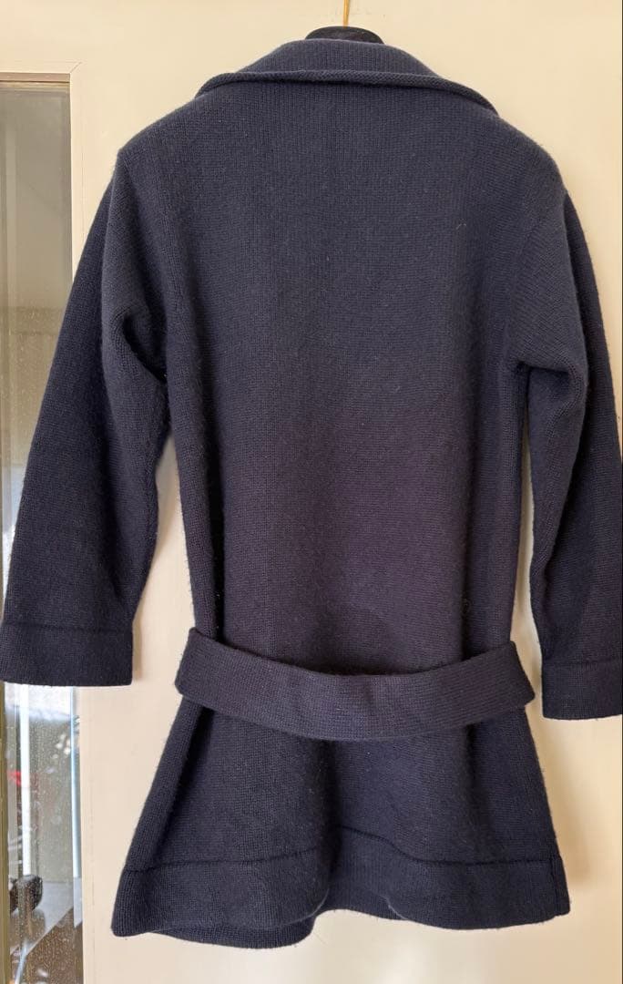 シャネル　完売人気　チュニックセーター　カシミア　濃紺　36