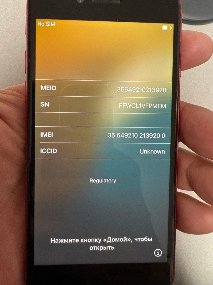 iPhone SE 第2世代 256GB ジャンク ホームボタン故障充電端子不良