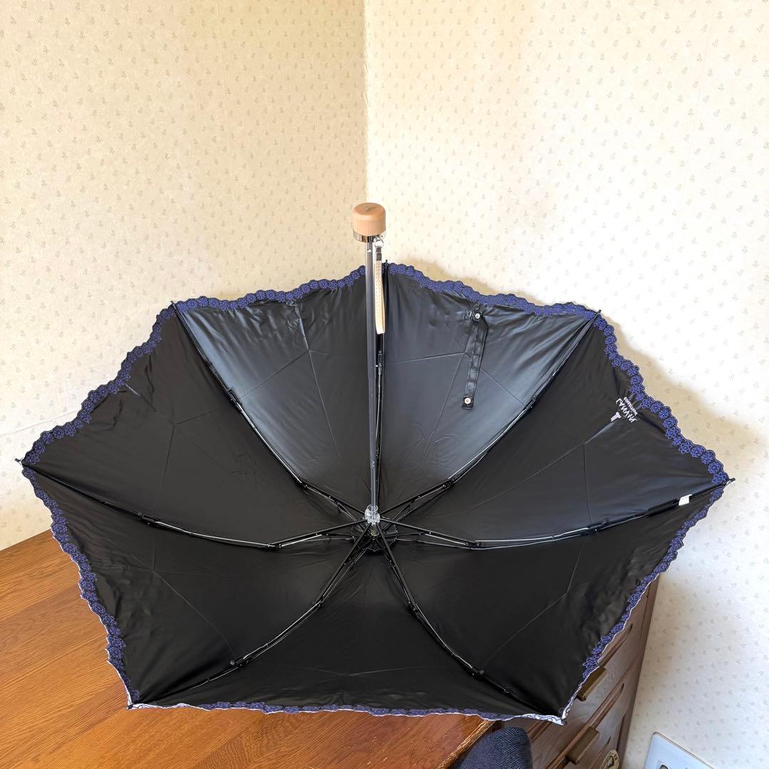 ★新品★ランバンコレクション　晴雨兼用　折りたたみ　日傘　１級遮光　開きやすい