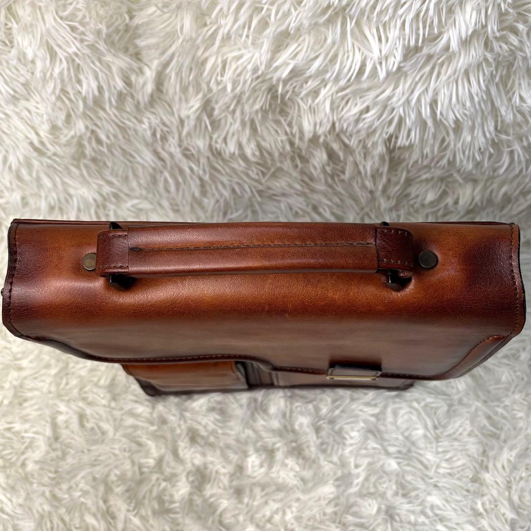 【tsuki】青木鞄 Lugard G3 ビジネスバッグ 牛革 2way