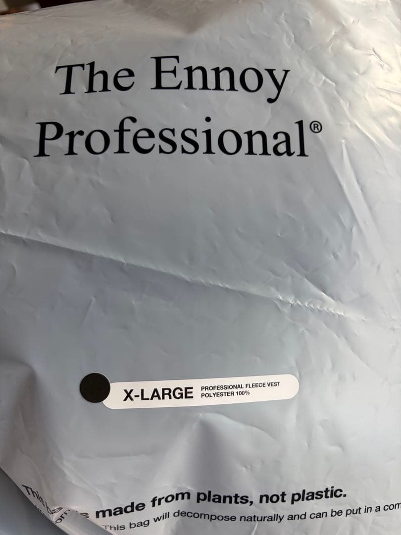 The Ennoy Professional フリースベスト X-LARGE