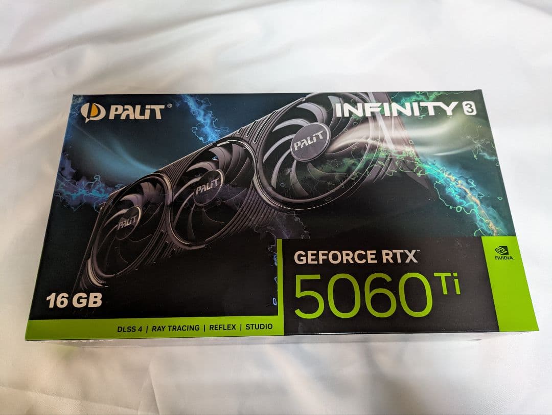 グラフィックボード・グラボ・ビデオカード Palit GEFORCE RTX 5060Ti 16GB