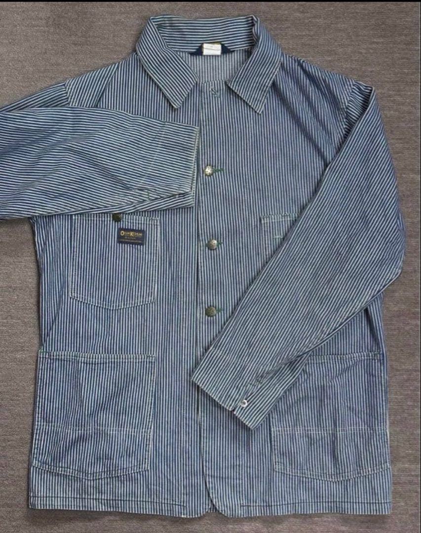 60s OSHKOSH VINTAGE ヒッコリー　カバーオール