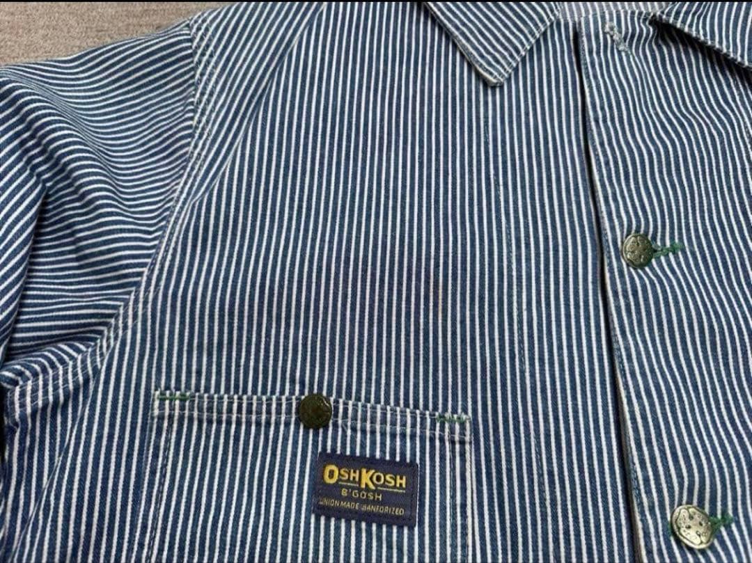 60s OSHKOSH VINTAGE ヒッコリー　カバーオール
