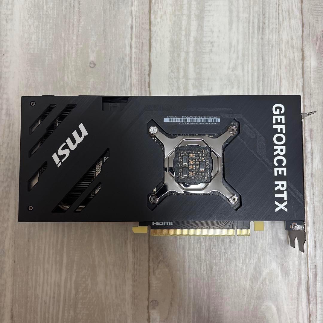 グラフィックボード・グラボ・ビデオカード MSI VENTUS 2X GEFORCE RTX 4070
