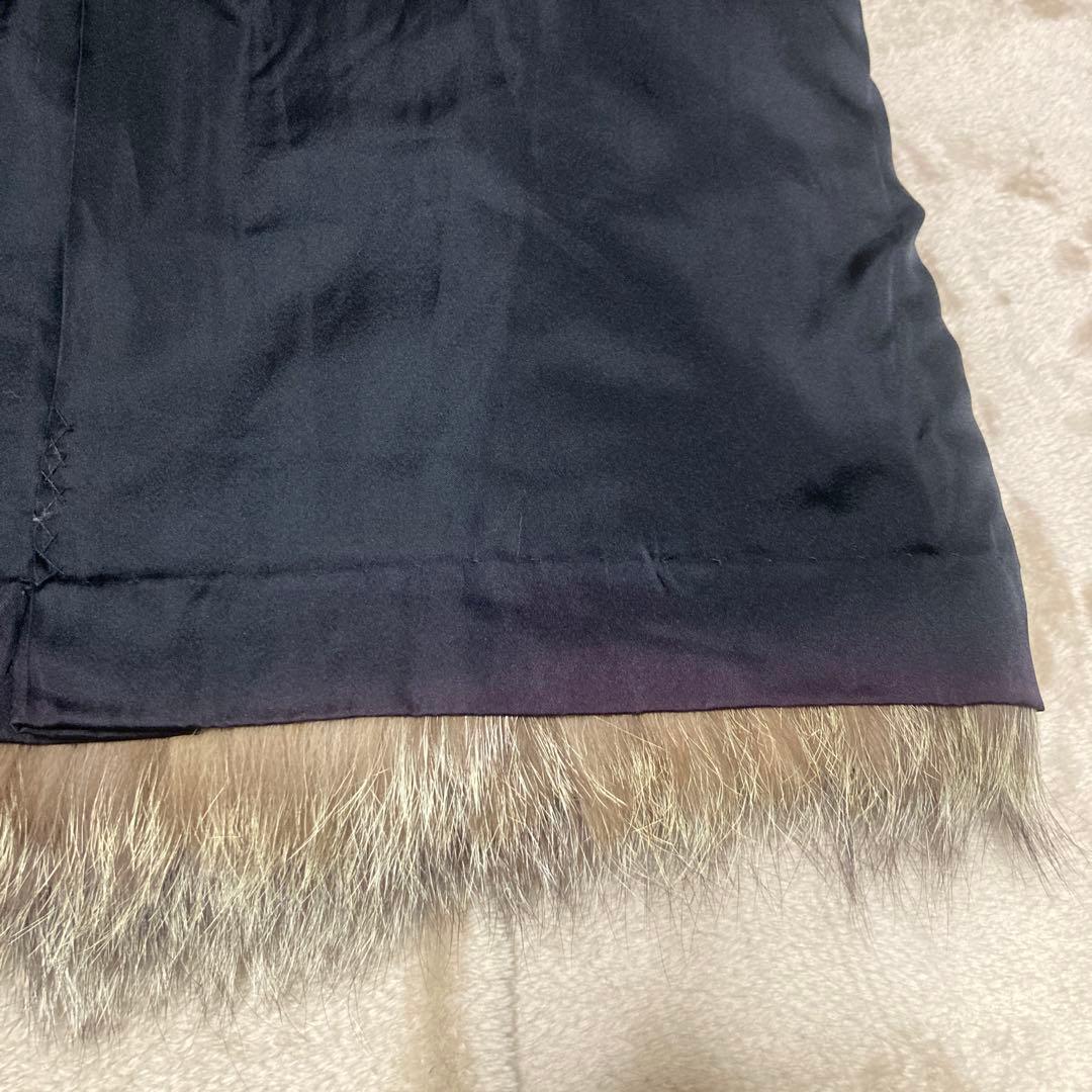 シルバーフォックス ハーフコート 毛皮 11号