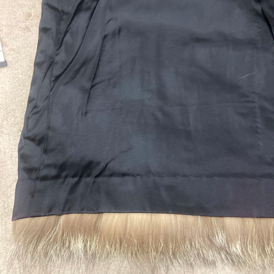 シルバーフォックス ハーフコート 毛皮 11号