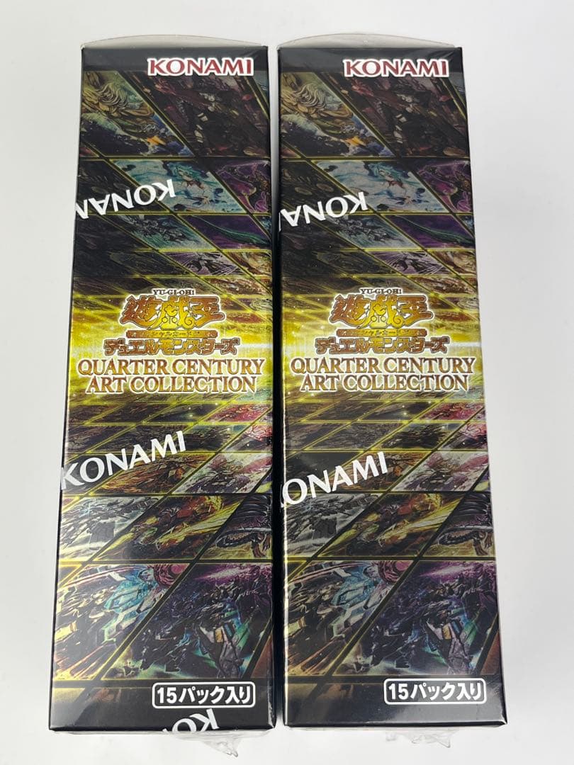 遊戯王 クォーターセンチュリーアートコレクション 2BOX シュリンク付き
