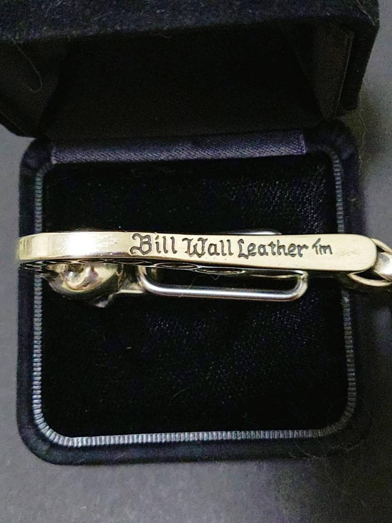 ビルウォールレザー_スカルキーチェーン