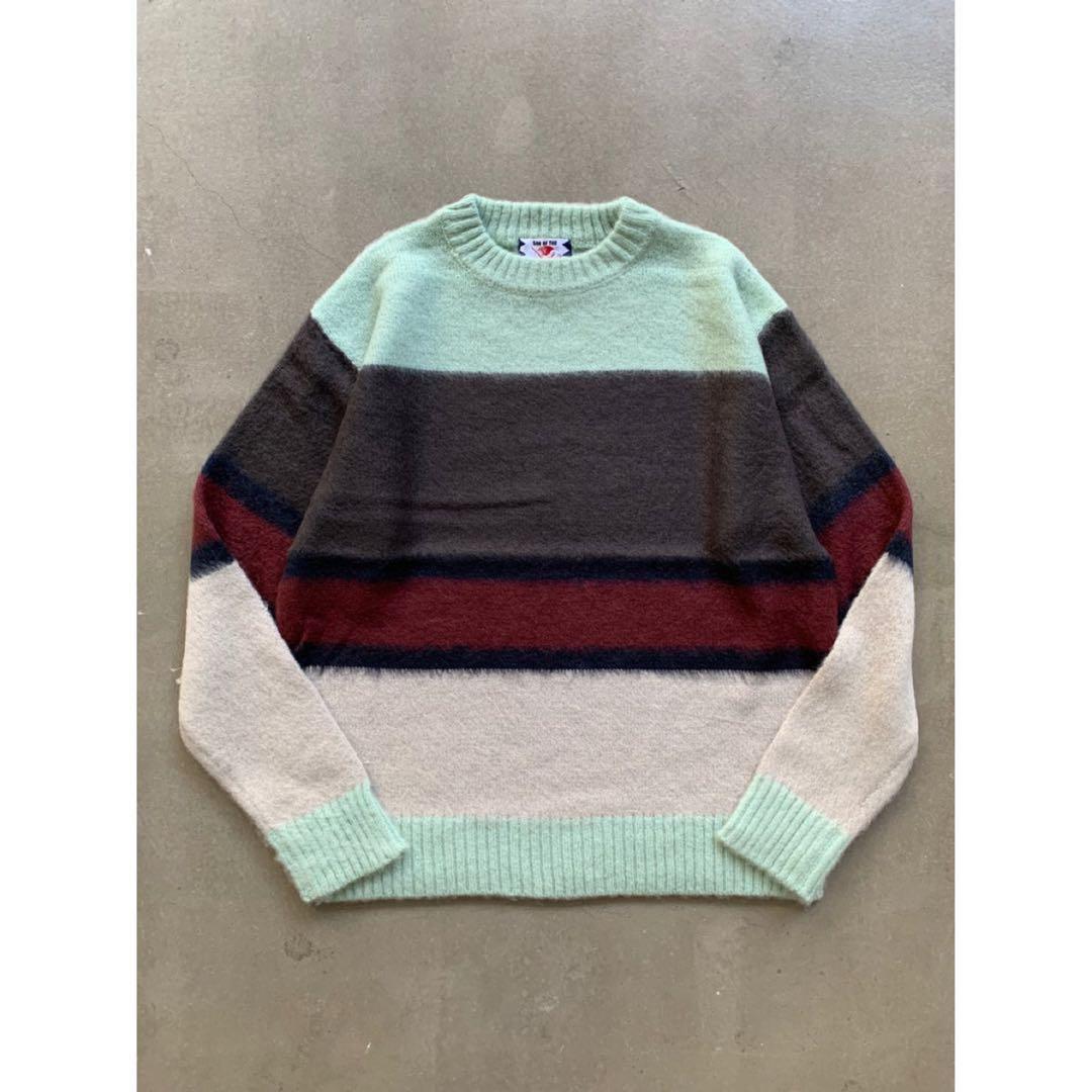 ちりちり　サノバチーズ　SON OF THE CHEESE モヘアセーター