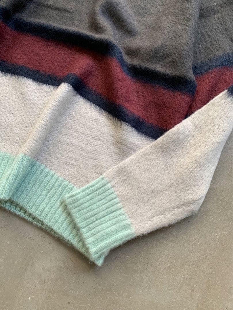 ちりちり　サノバチーズ　SON OF THE CHEESE モヘアセーター