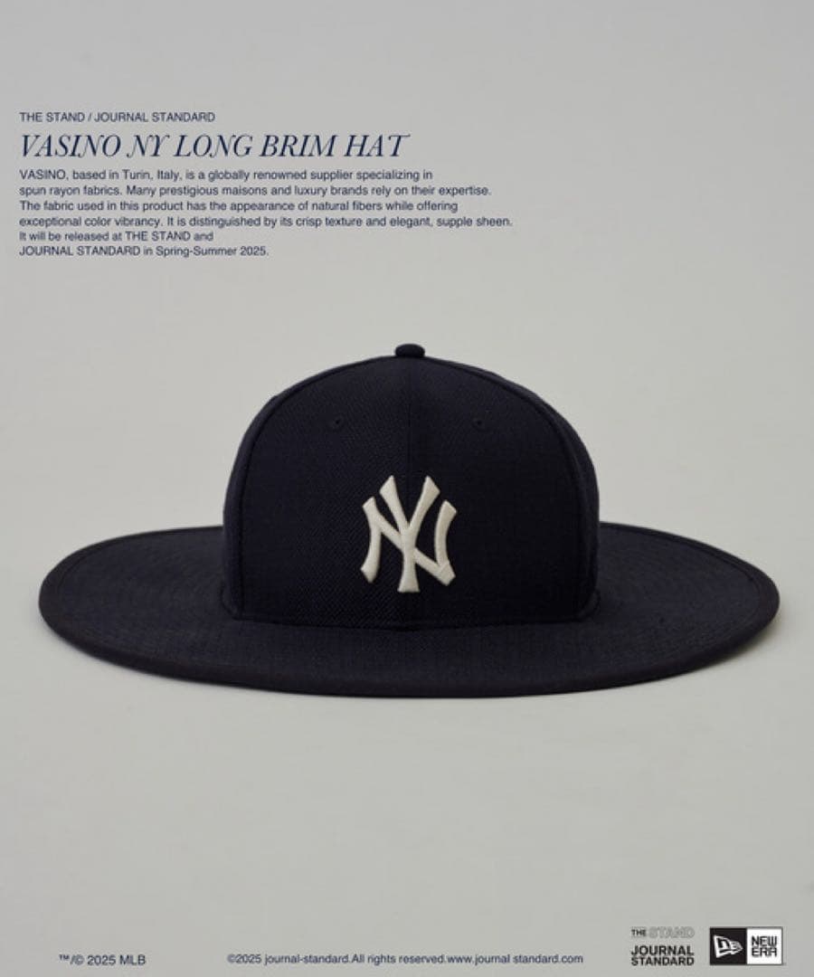 ニューエラ ハット　別注 VASINO LONG BRIM HAT 帽子