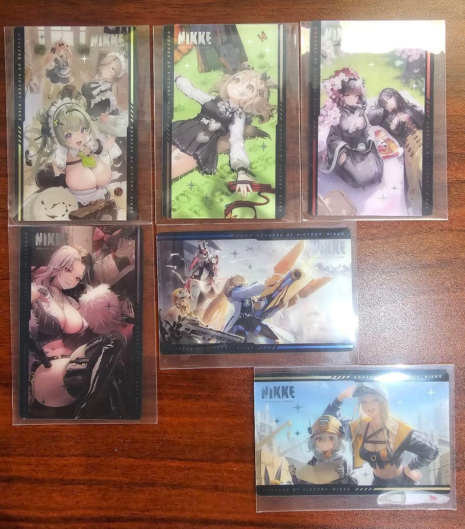 【公式非売品】勝利の女神:NIKKE ガンガールメタルカード 購入者特典