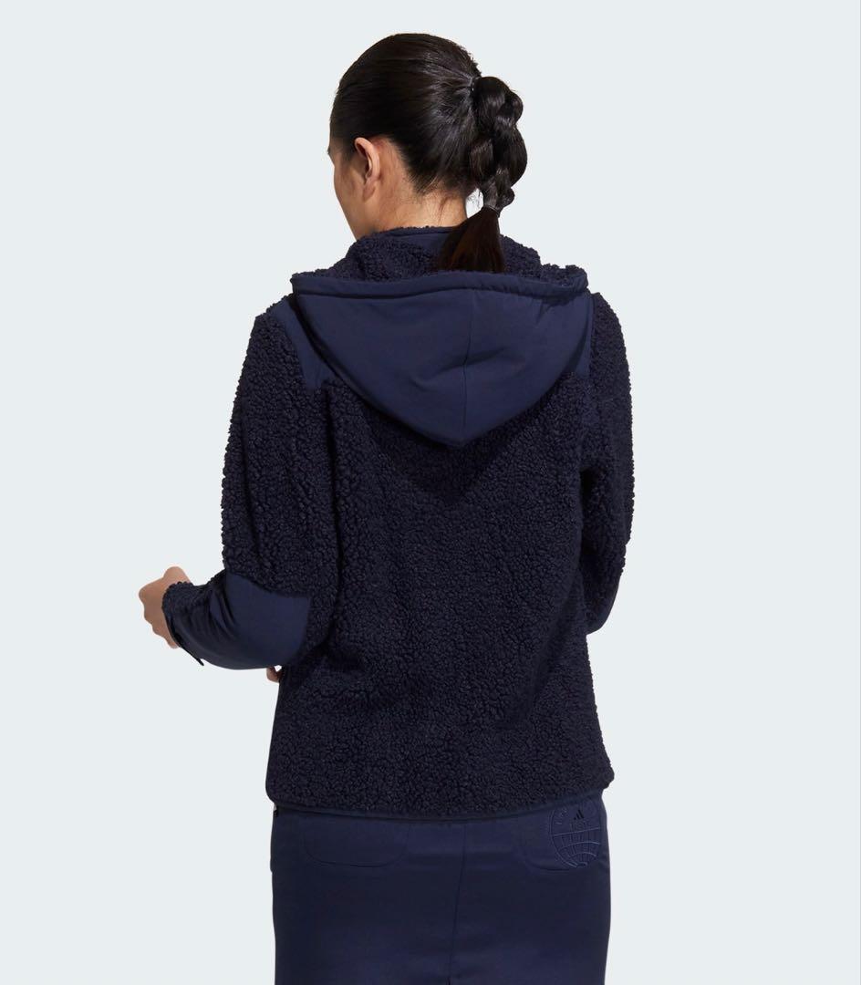 アディダス セットアップ ネイビー ボアジャケット フリース スカート 秋冬