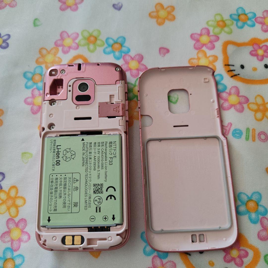 f-02j　DOCOMOドコモ　らくらくフォンF−02J 本体のみ　らくらくホン