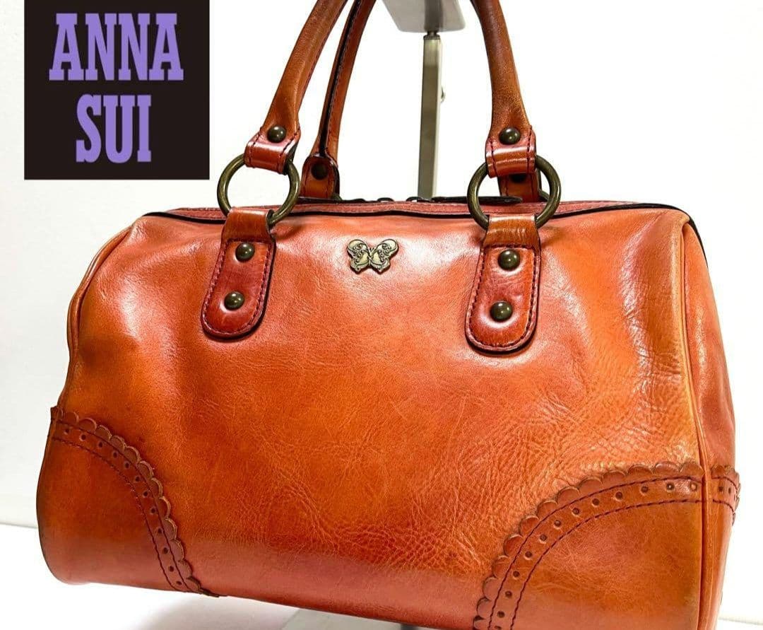 ANNA SUI アンティークボストンバッグ
