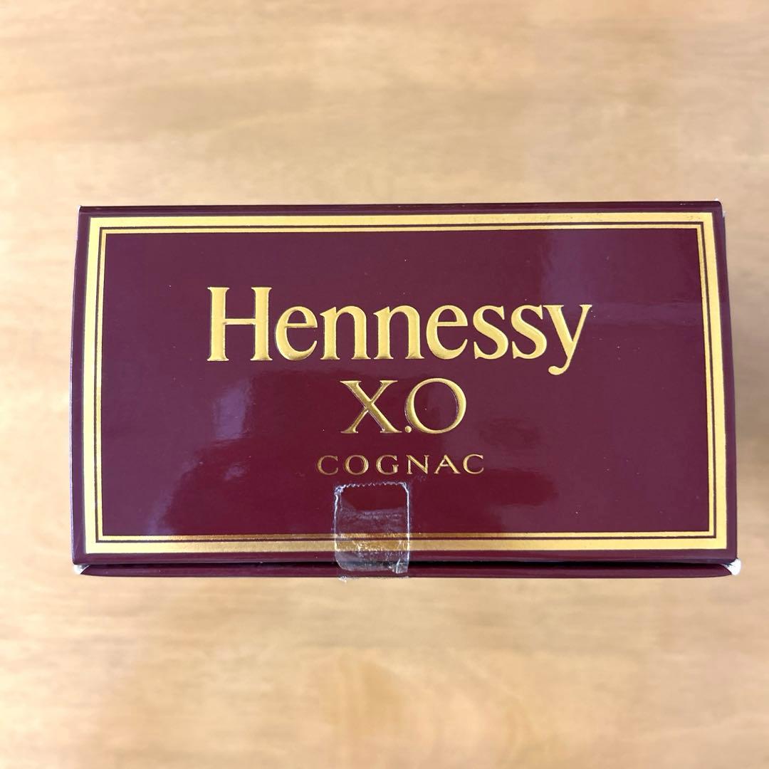 ヘネシー XO箱付き/金キャップ/ クリアボトル/ブランデー/700ml/