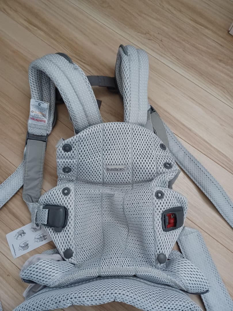 BABYBJÖRN ベビーキャリア HARMONY　メッシュライトグレー