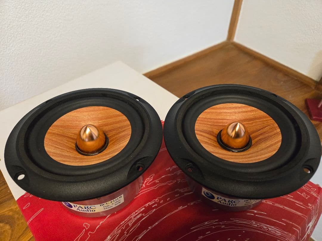 PARCAudio DCU-F121W 新品未使用ウッドコーンスピーカーユニット
