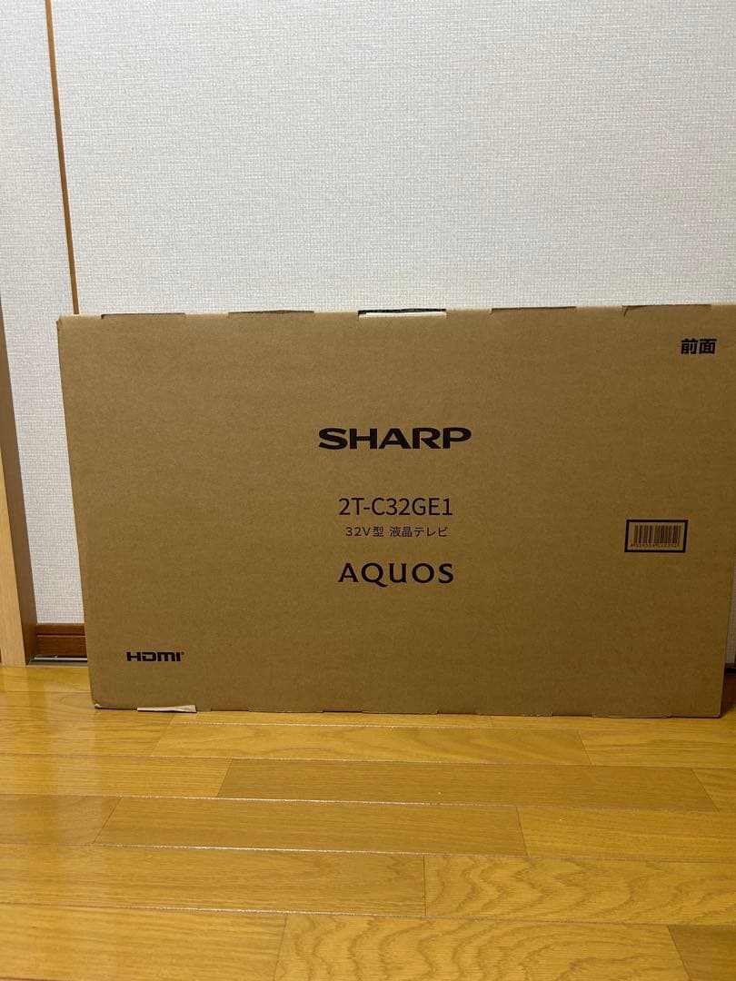 新品 SHARP AQUOS32V型液晶テレビ 2T-C32-GE1