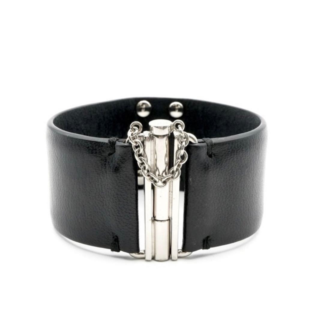 【CHANEL】【シャネル】レザーバングル